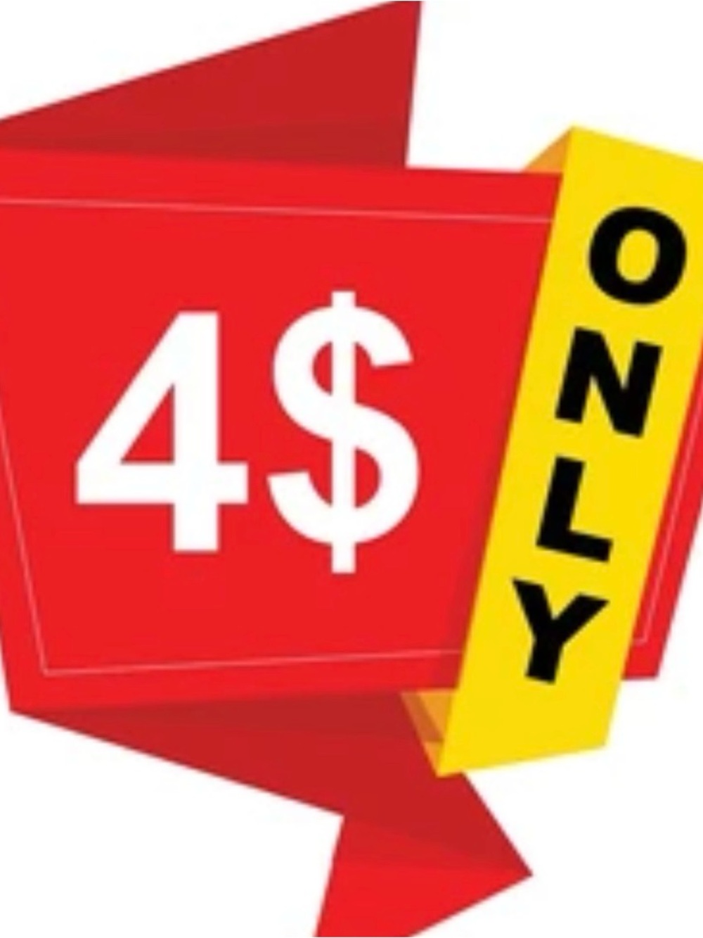 $4 starts on everything 🎉🙏💛